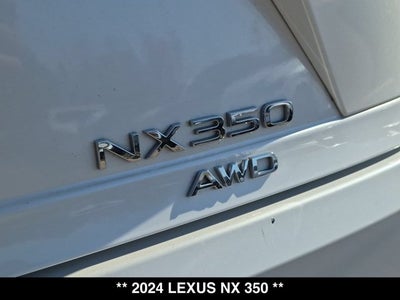 2024 Lexus NX 350 NX 350