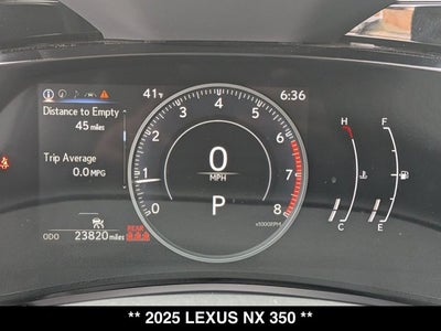 2025 Lexus NX 350 NX 350