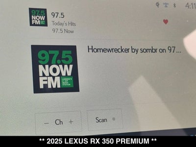 2025 Lexus RX 350 RX 350 Premium