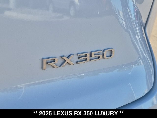 2025 Lexus RX 350 RX 350 Luxury