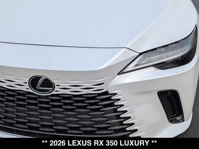 2026 Lexus RX 350 RX 350 Luxury
