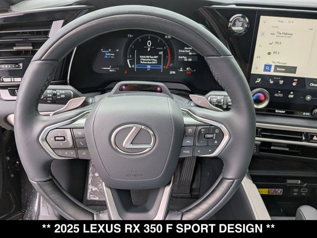2025 Lexus RX 350 RX 350 F SPORT Design