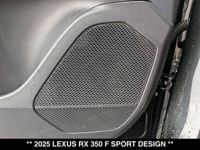 2025 Lexus RX 350 RX 350 F SPORT Design