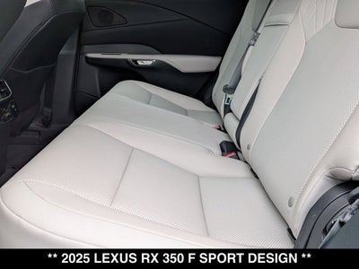 2025 Lexus RX 350 RX 350 F SPORT Design