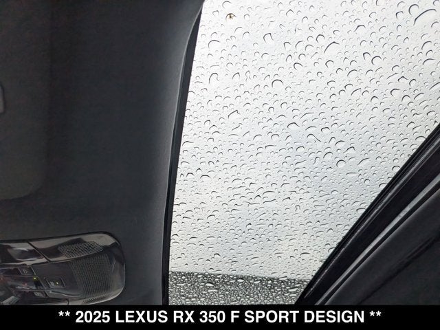 2025 Lexus RX 350 RX 350 F SPORT Design
