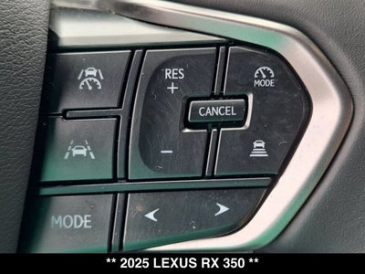 2025 Lexus RX 350 RX 350