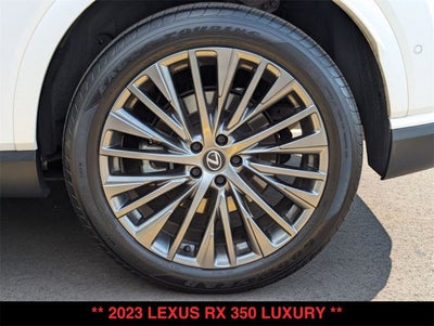 2023 Lexus RX 350 RX 350 Luxury