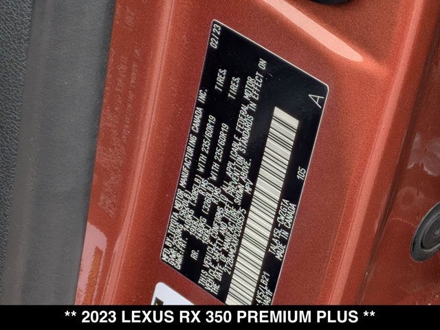 2023 Lexus RX 350 RX 350 Premium Plus