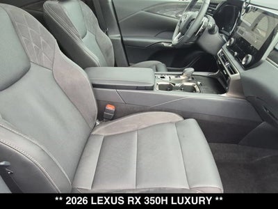 2026 Lexus RX 350h RX 350h Luxury