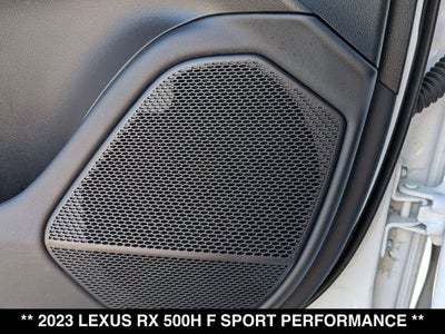 2023 Lexus RX 500h RX 500h F SPORT Performance