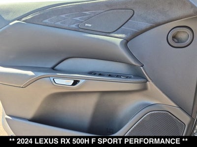 2024 Lexus RX 500h RX 500h F SPORT Performance