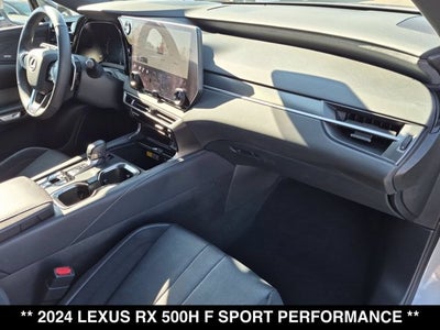 2024 Lexus RX 500h RX 500h F SPORT Performance