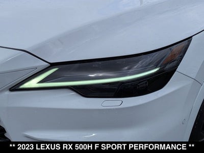 2023 Lexus RX 500h RX 500h F SPORT Performance