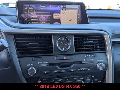2019 Lexus RX 350 RX 350