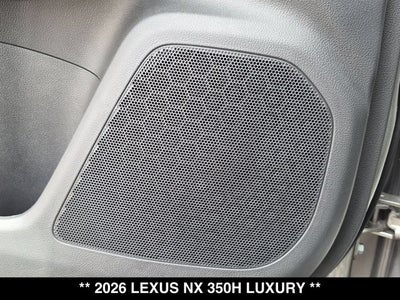 2026 Lexus NX 350h NX 350h Luxury