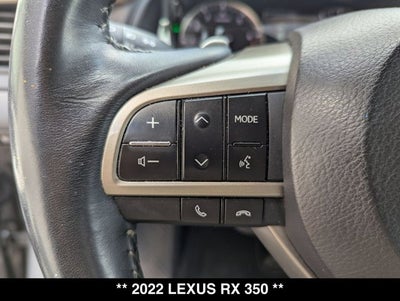 2022 Lexus RX 350 RX 350