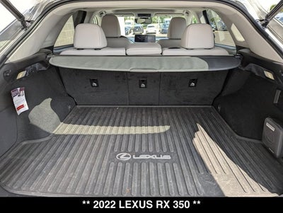 2022 Lexus RX 350 RX 350