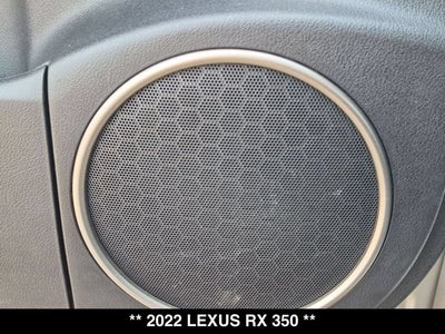 2022 Lexus RX 350 RX 350