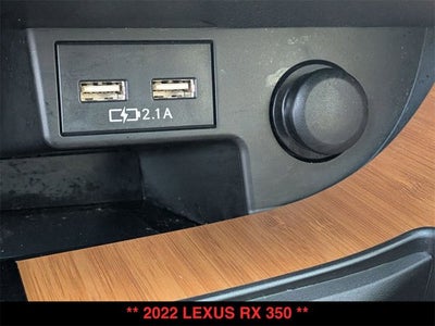 2022 Lexus RX 350 RX 350
