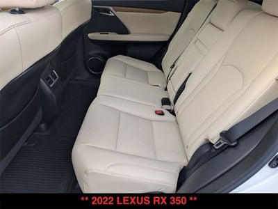2022 Lexus RX 350 RX 350