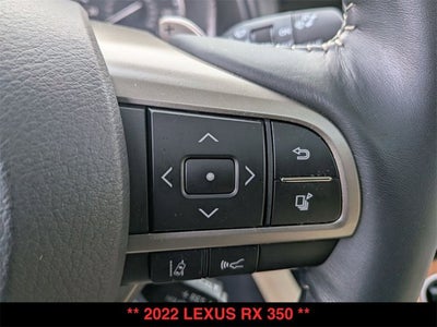2022 Lexus RX 350 RX 350