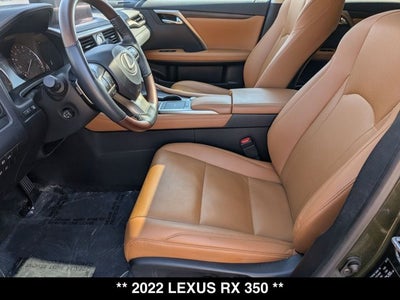 2022 Lexus RX 350 RX 350