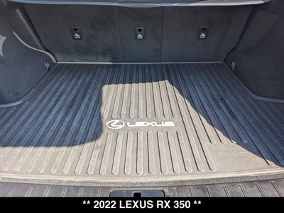 2022 Lexus RX 350 RX 350