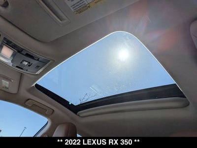 2022 Lexus RX 350 RX 350