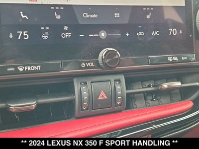 2024 Lexus NX 350 NX 350 F SPORT Handling