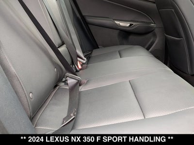 2024 Lexus NX 350 NX 350 F SPORT Handling