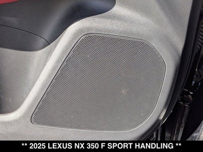 2025 Lexus NX 350 NX 350 F SPORT Handling