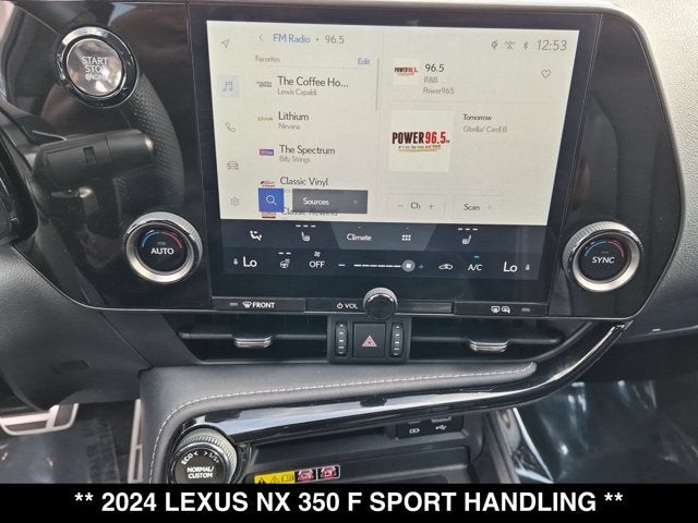 2024 Lexus NX 350 NX 350 F SPORT Handling