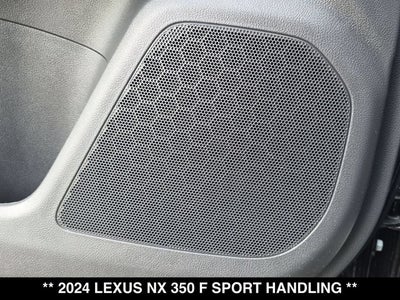 2024 Lexus NX 350 NX 350 F SPORT Handling