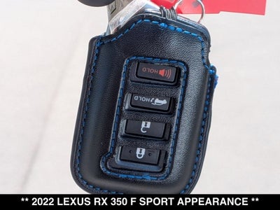 2022 Lexus RX 350 RX 350 F SPORT Appearance