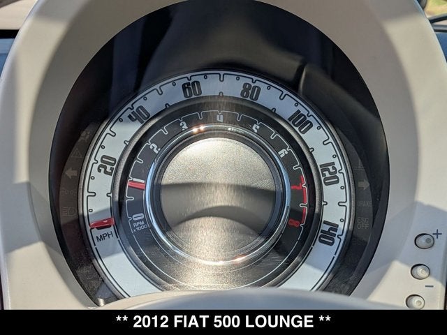 2012 FIAT 500 Lounge