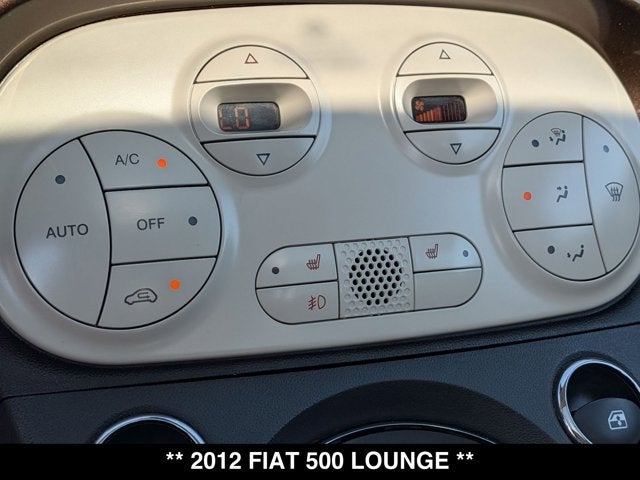 2012 FIAT 500 Lounge