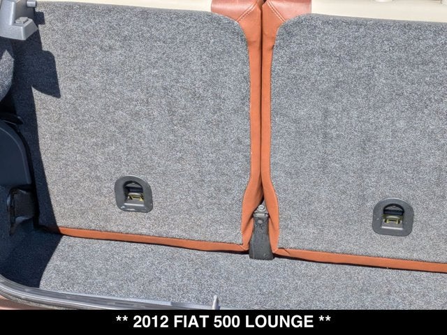 2012 FIAT 500 Lounge