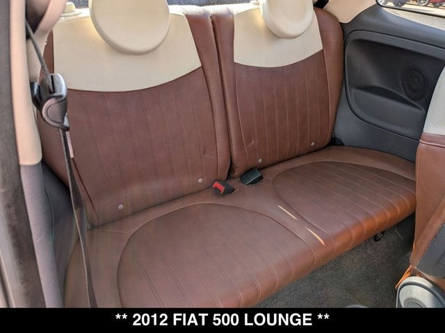 2012 FIAT 500 Lounge