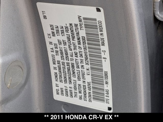 2011 Honda CR-V EX