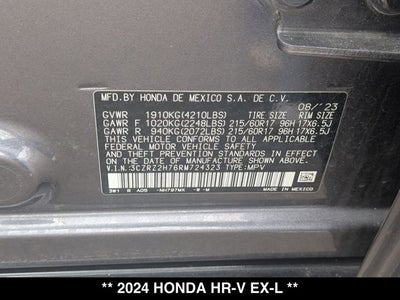 2024 Honda HR-V EX-L