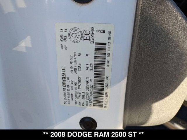 2008 Dodge Ram 2500 ST