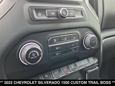 2022 Chevrolet Silverado 1500 Custom Trail Boss