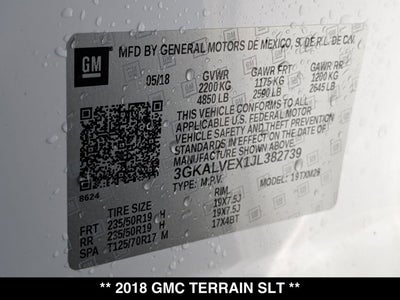 2018 GMC Terrain SLT