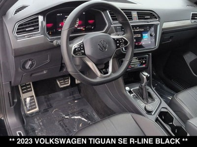 2023 Volkswagen Tiguan SE R-Line Black