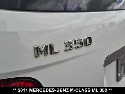 2011 Mercedes-Benz ML 350 ML 350