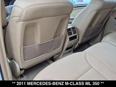 2011 Mercedes-Benz ML 350 ML 350