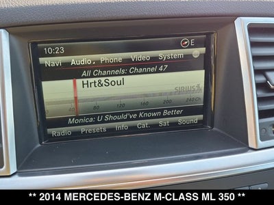 2014 Mercedes-Benz ML 350 ML 350