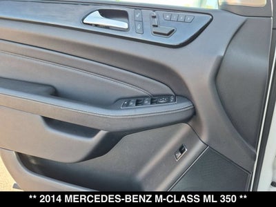 2014 Mercedes-Benz ML 350 ML 350