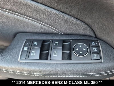 2014 Mercedes-Benz ML 350 ML 350