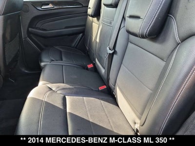 2014 Mercedes-Benz ML 350 ML 350